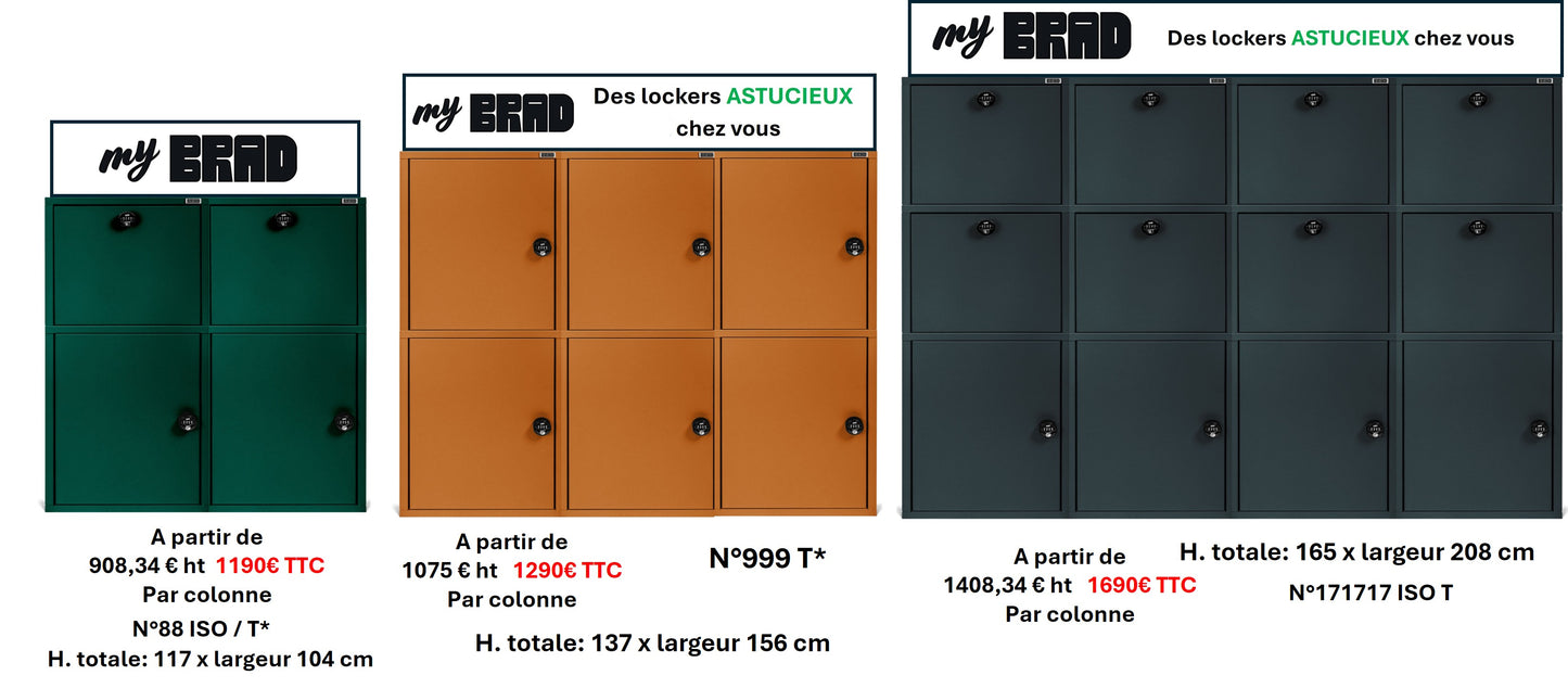 BRAD LOCKER 999 T