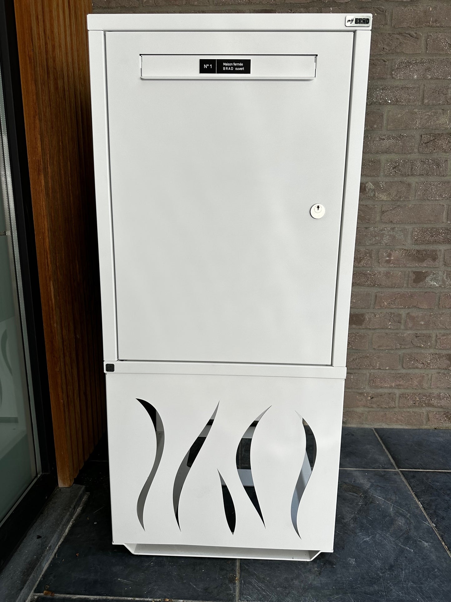 BRAD 3 EXCELLENCE clé POSTE 2 Portes Boîte aux lettres et colis