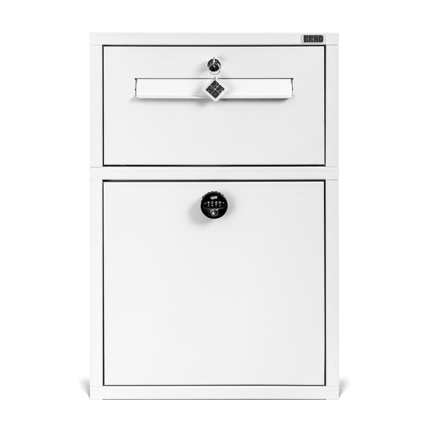 BRAD 5 : DUO Boîte aux lettres clé poste et colis avec code sécurisé et aussi vos courses alimentaires