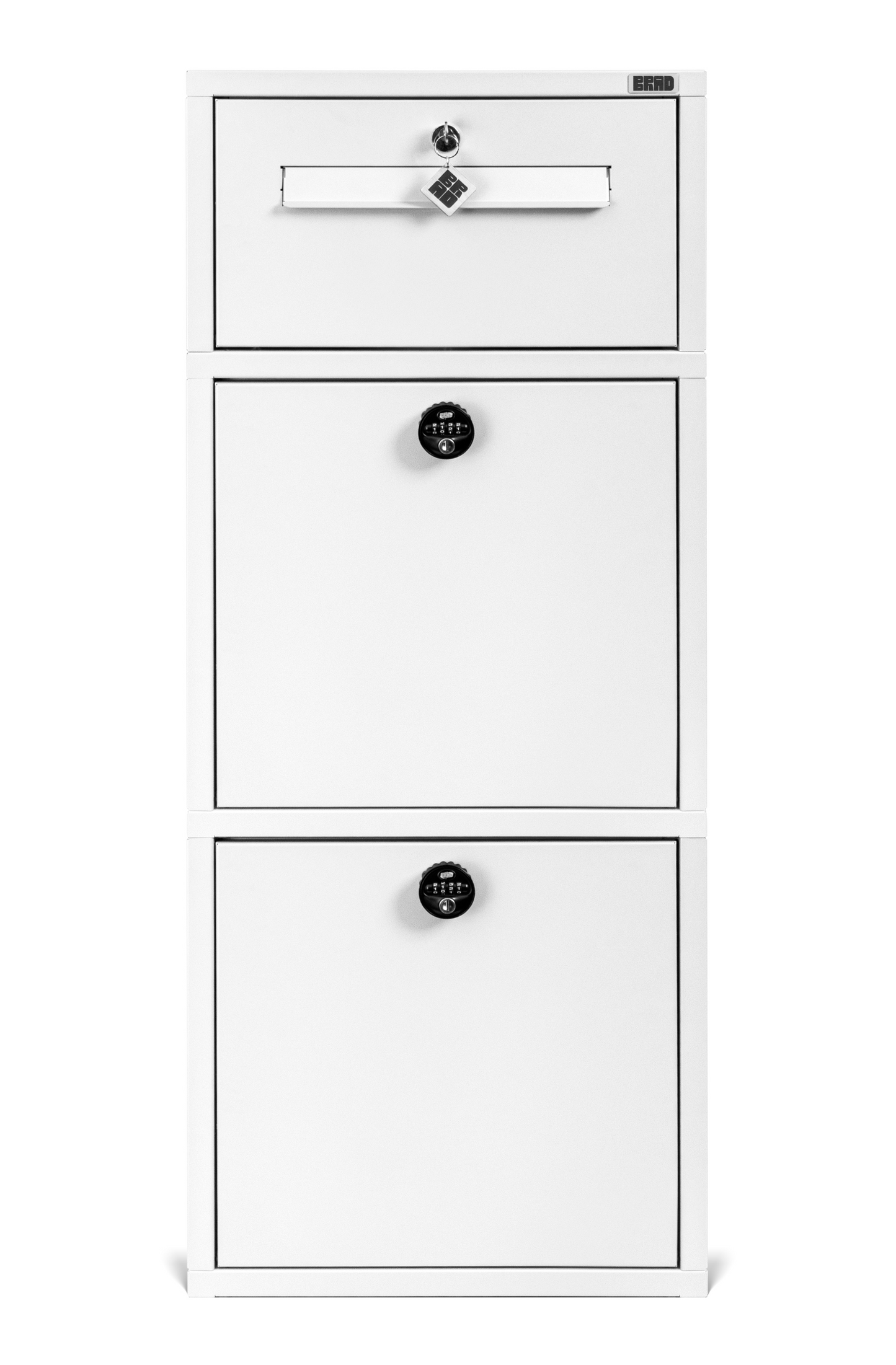 BRAD 12 : Boîte aux lettres clé poste et à colis code sécurisé