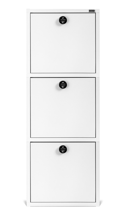 BRAD 16: Boîte à colis sécurisée triple colis et courses alimentaires isotherme