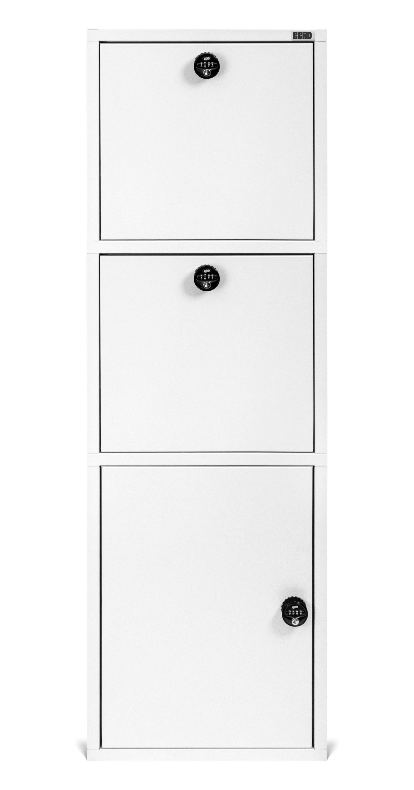 BRAD 17 : Boîte à colis sécurisée triple combinaison idéale pour recevoir vos commandes alimentaires et tous vos gros colis