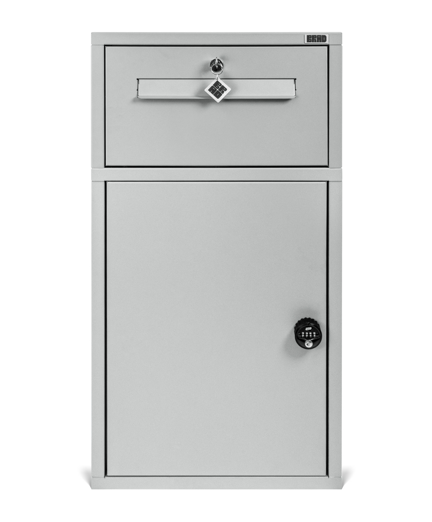 BRAD 6 : Boîte aux lettres clé poste et à colis volumineux code sécurisé, colis volumineux