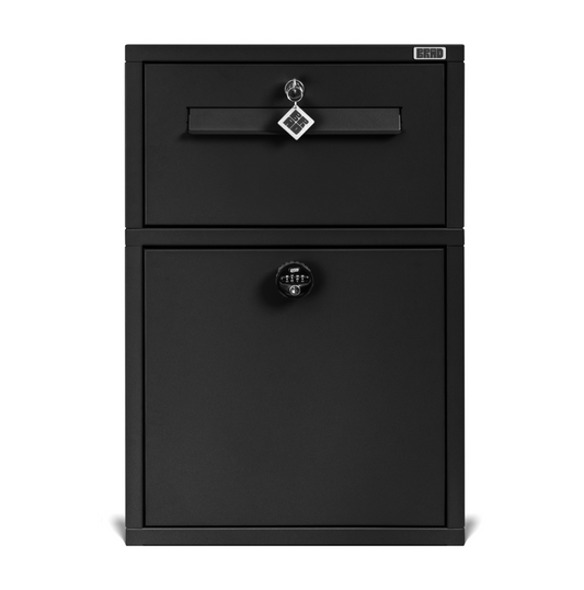 BRAD 5 : DUO Boîte aux lettres clé poste et colis avec code sécurisé et aussi vos courses alimentaires