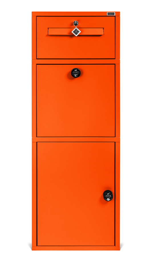 BRAD 14 : Boîte aux lettres clé poste et à colis code sécurisé TRIO EXCELLENCE