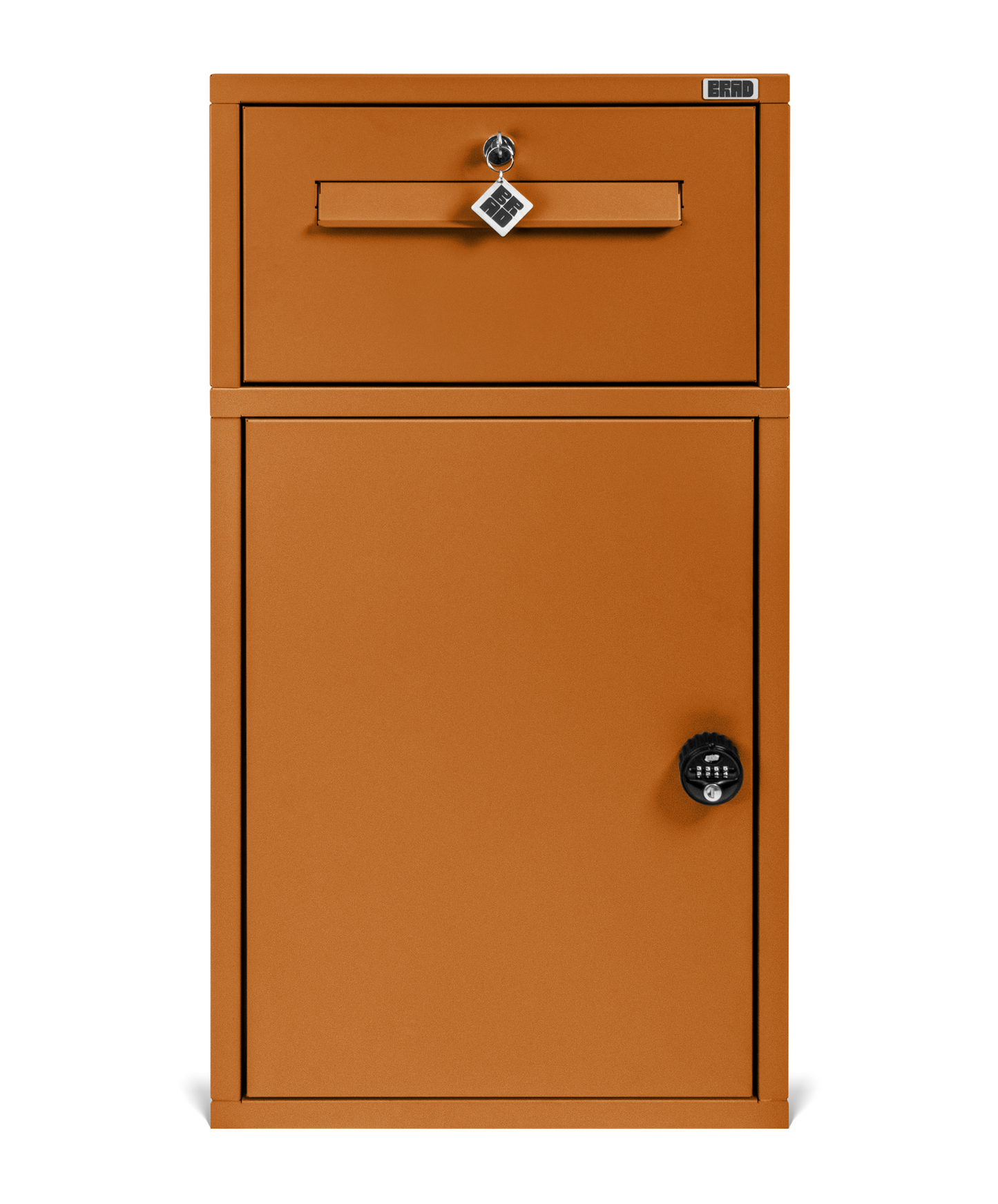 BRAD 6 : Boîte aux lettres clé poste et à colis volumineux code sécurisé, colis volumineux