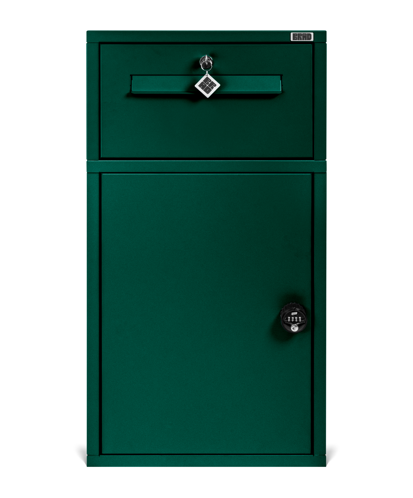 BRAD 6 : Boîte aux lettres clé poste et à colis volumineux code sécurisé, colis volumineux