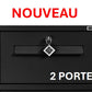 BRAD 1 XXL clé Poste, 2 portes : La nouvelle Boîte aux lettres XXL et petits colis