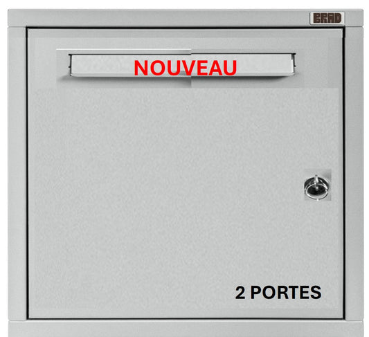 BRAD 2 Excellence La Poste, 2 portes : La boîte aux lettres et colis idéale