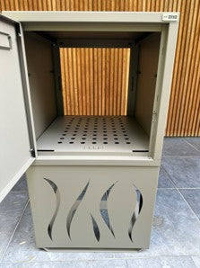BRAD 2 Excellence clé Poste et pied design, 2 portes : La boîte aux lettres et colis idéale